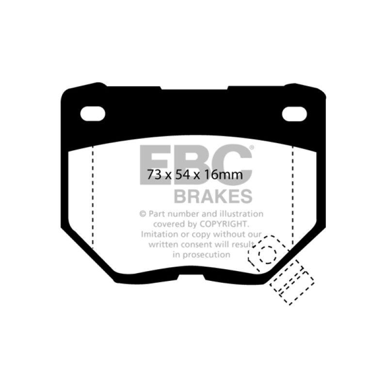 EBC DP2826 98-03 Nissan Skyline (R34) 2.5 GT (200) Greenstuff Rear Brake Pads