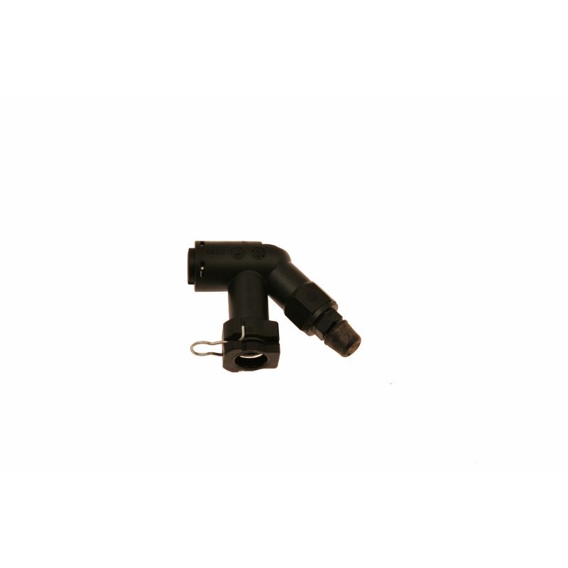 McLeod Racing 139250 McLeod Fitting Elbow Connector W/Bleed Screw For Wire Clip Male Plug In Fittings