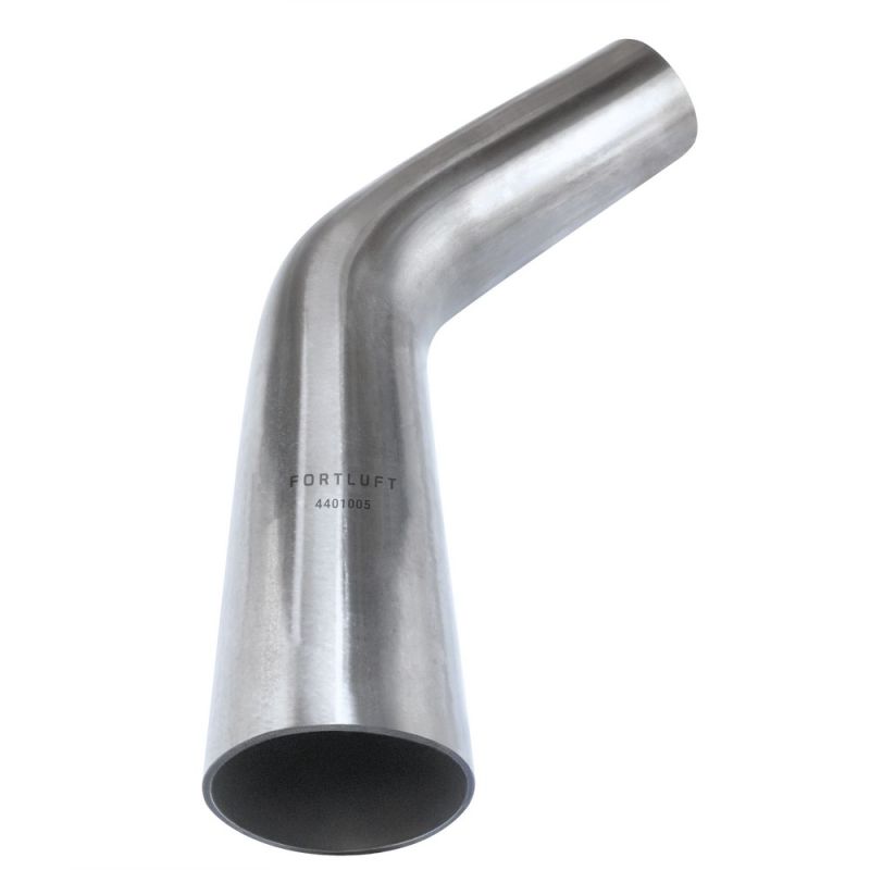 FORTLUFT 4401005 Universal Mandrel Exhaust Bend Pipe 30 Degree Stainless Steel, 1.50''/38mm