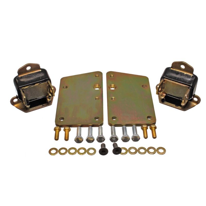 ENERGY SUSPENSION ENE3-1150G LS1 Engine Conversion Mounts Tall/Narrow Zinc