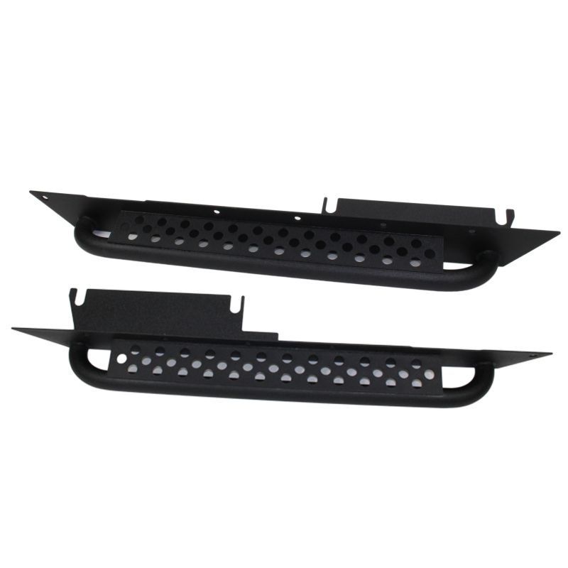 Fishbone Offroad FB23028 97-06 Jeep Wrangler TJ Steel Rock Slider - Black Textured Powdercoat