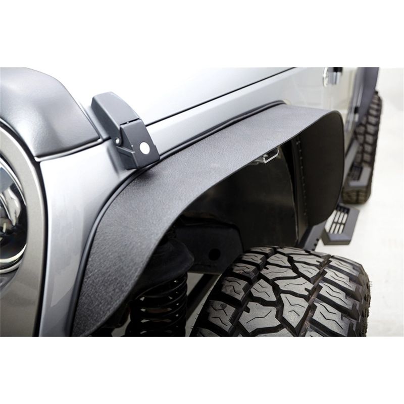 Rampage 2007-2018 Jeep Wrangler(JK) Steel Fender Flares - Slim - Black