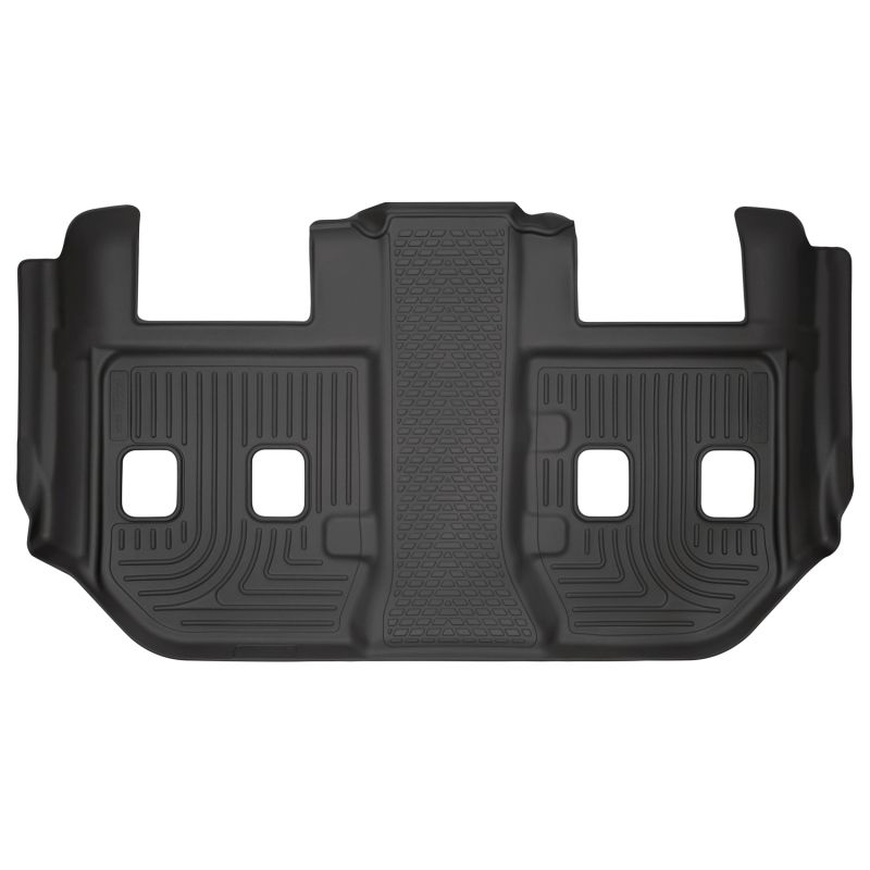 Husky Liners 2015 Chevrolet/GMC Suburban/Yukon XL WeatherBeater Black Third Seat Floor Liners