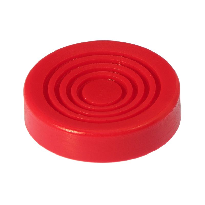 Prothane Universal Jack Pad 3in Diameter Model - Red