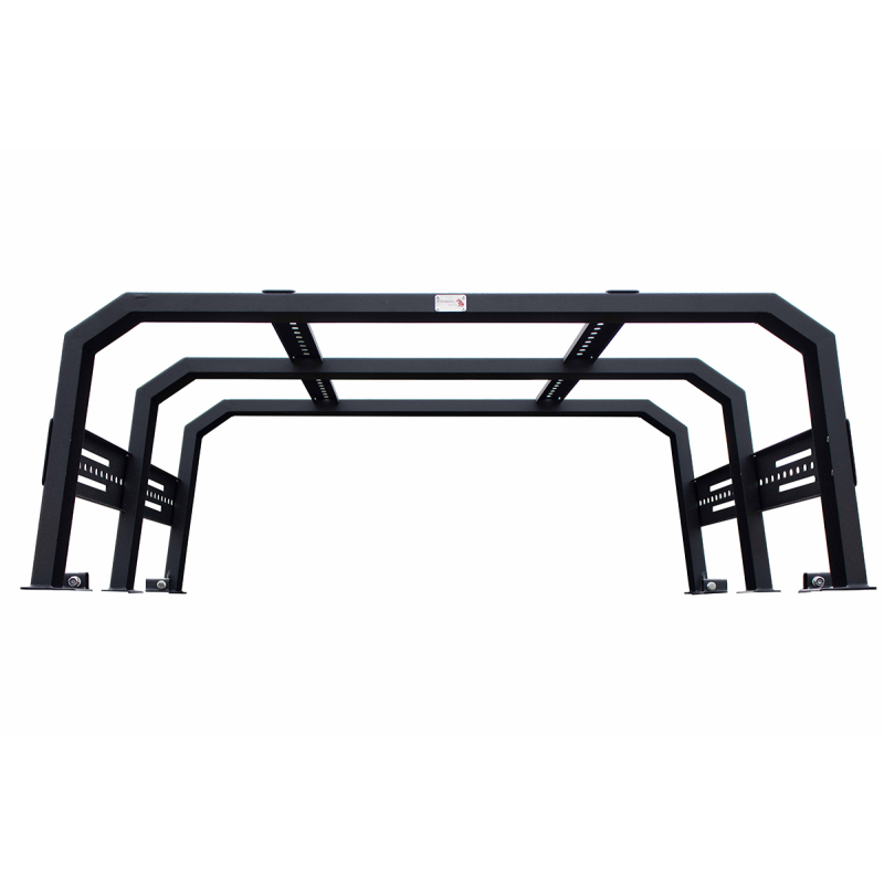Fishbone Offroad FB21219 20+ Jeep Gladiator Bed Rack Full Tackle Rack - Black Powdercoat