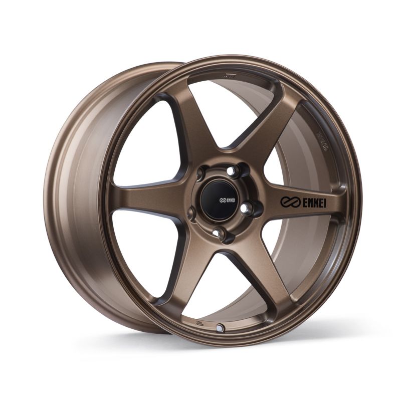 Enkei 539-895-6538ZP T6R 18x9.5 38mm Offset 5x114.3 Bolt Pattern 72.6 Bore Copper Wheel