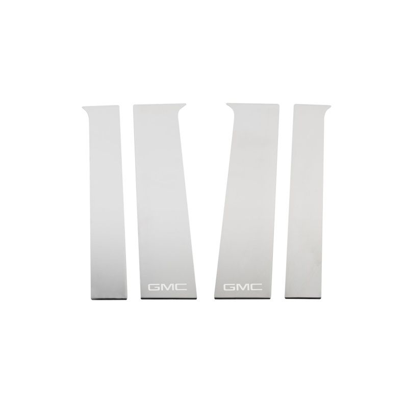 Putco 402671GM-2 2020 GMC Sierra HD - GMC Etching - Crew Cab / Double Cab (6pcs) SS Pillar Posts