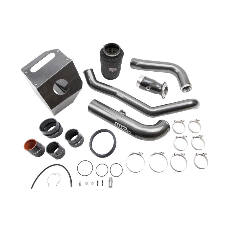 Wehrli WCF100441-GB 17-19 Chevrolet 6.6L L5P Duramax High Flow Intake Bundle Kit Stage 2 - Gloss Black