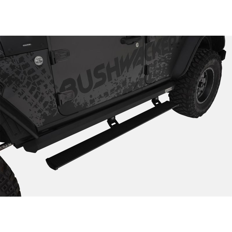 AMP Research 77132-01A 18-24 Jeep Wrangler JL 4DR (Incl. 4XE/Rubicon 392) PowerStep XL - Black