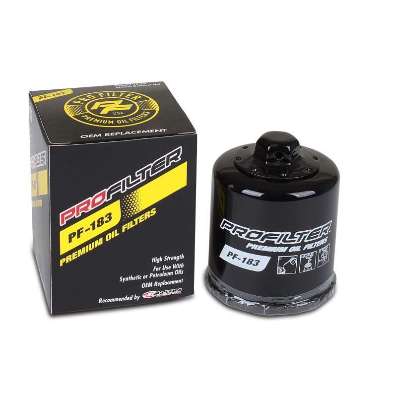 ProFilter PF-183 Italjet/Malaguti/Peugeot/Piaggio Spin-On Black Various Performance Oil Filter
