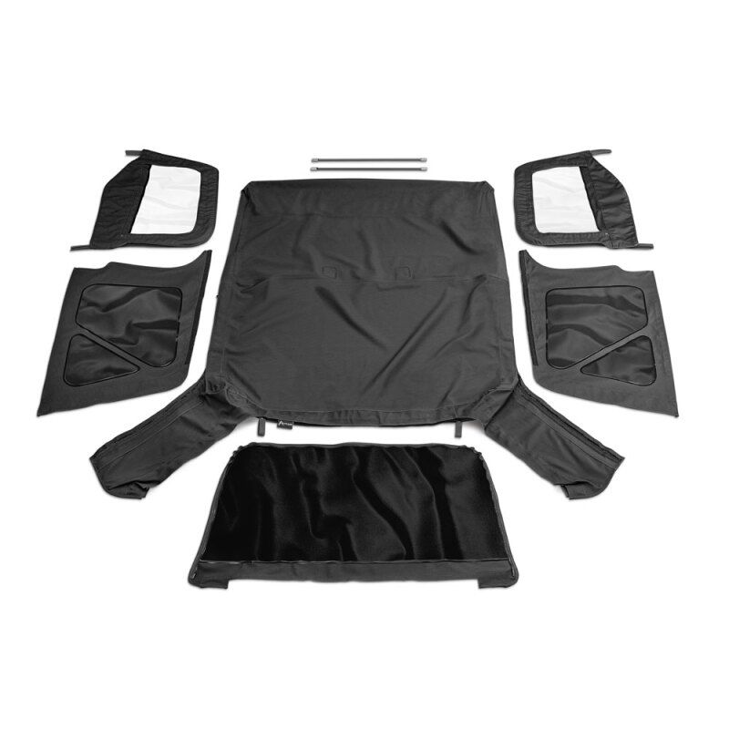 Rampage 912935 1997-2006 Jeep Wrangler(TJ) OEM Replacement Top - Black Diamond