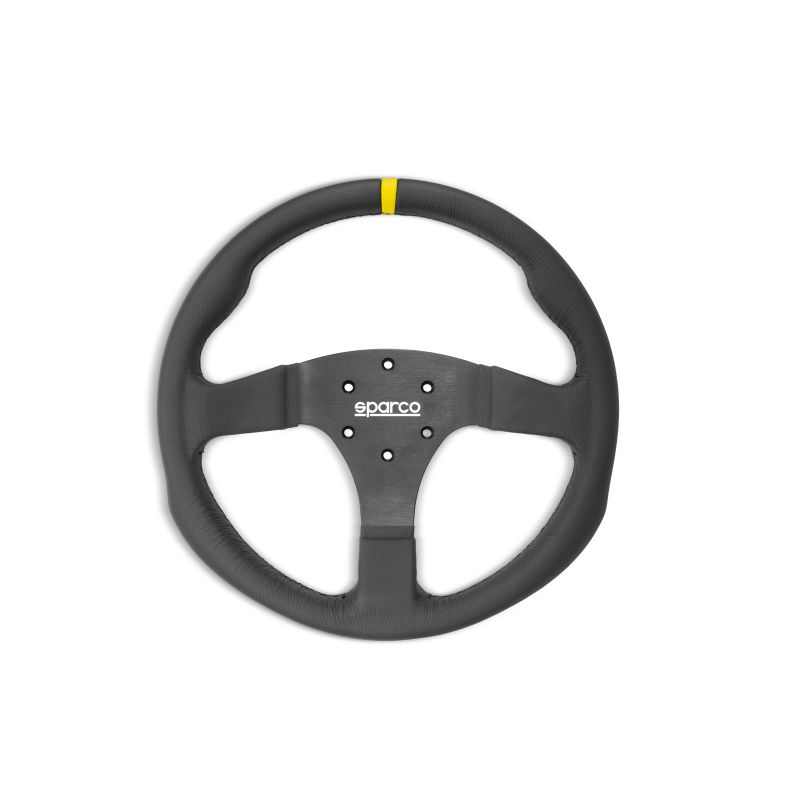 Sparco Steering Wheel R350B Leather w/ Button