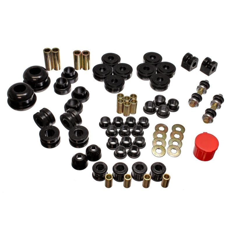 Energy Suspension 95-99 Dodge Neon FWD Black Hyper-flex Master Bushing Set