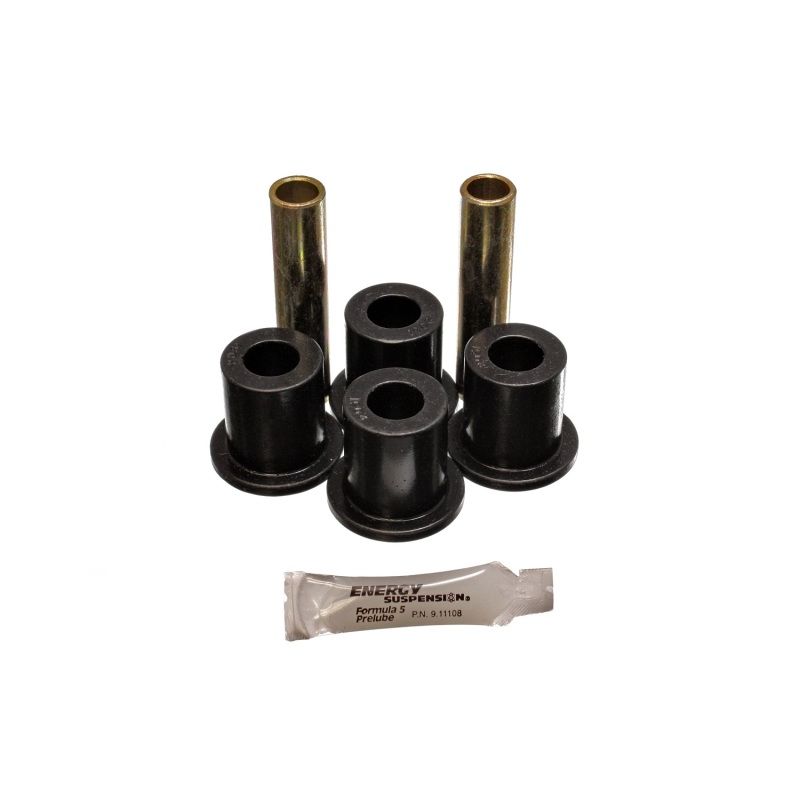 Energy Suspension 4.2128G Rr Spring Frame Shackle Kit - Black