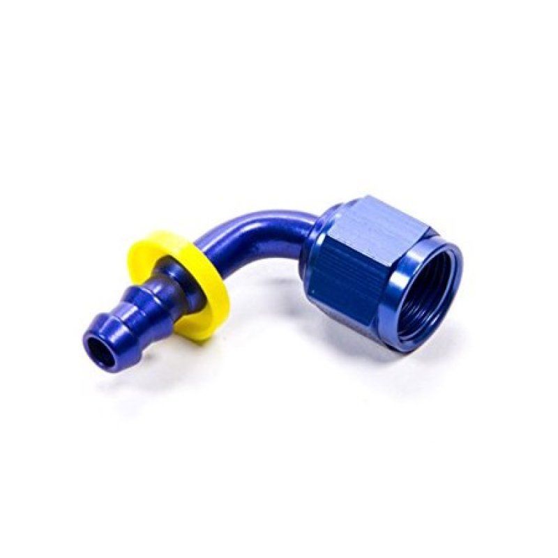 FRAGOLA FRG209108-BL Hose Conversion Fitting #8 90deg to #6 Hose