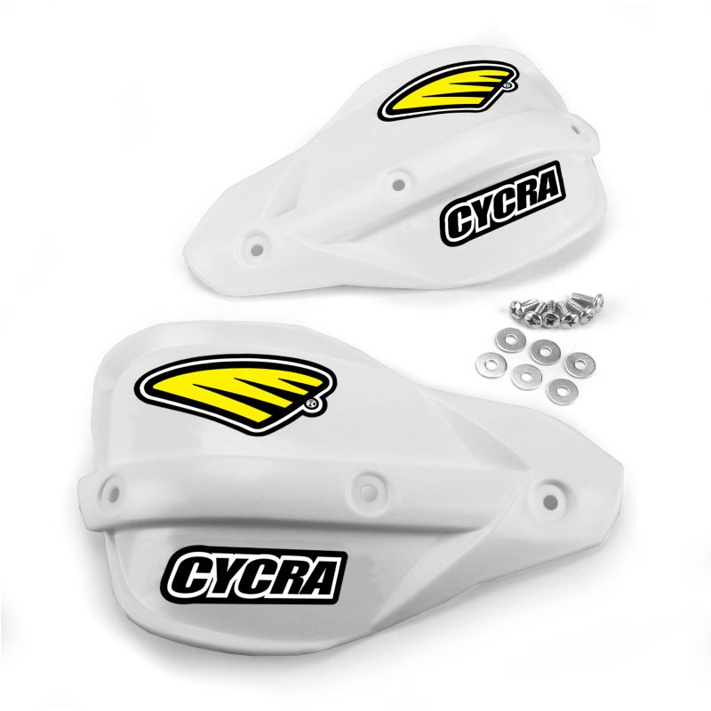 Cycra 1CYC-1015-42 Enduro Handshield - White