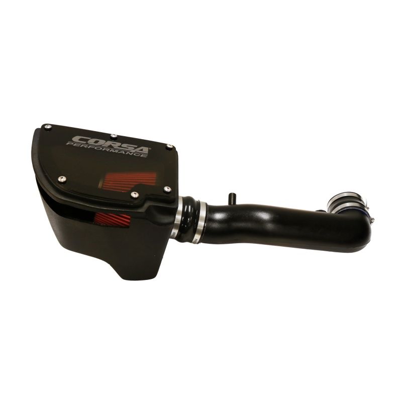 CORSA Performance 44412D Corsa 2012-2018 Jeep Wrangler JK 3.6L V6 Cold Air Intake with DryTech Filter