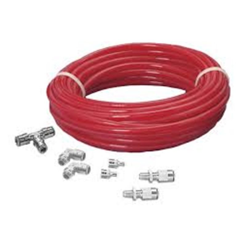 Firestone 2012 Air Line Service Kit (.025in. x 18ft. Air Line/Elbow Fittings/Valves) (WR17602012)