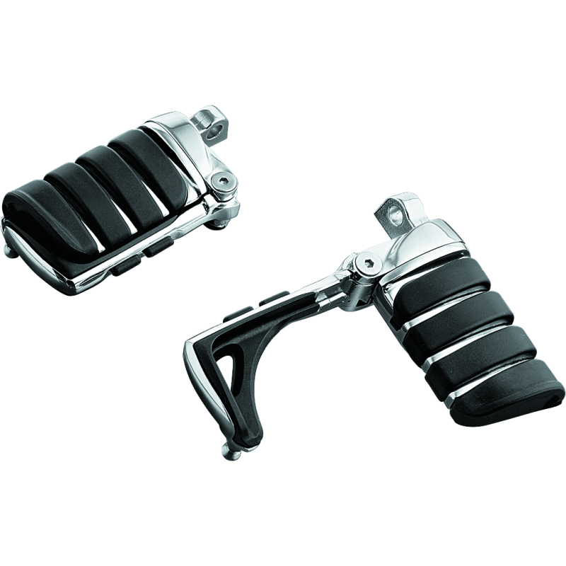 Kuryakyn 4445 Switchblade Pegs With Male Mount Adapter Chrome