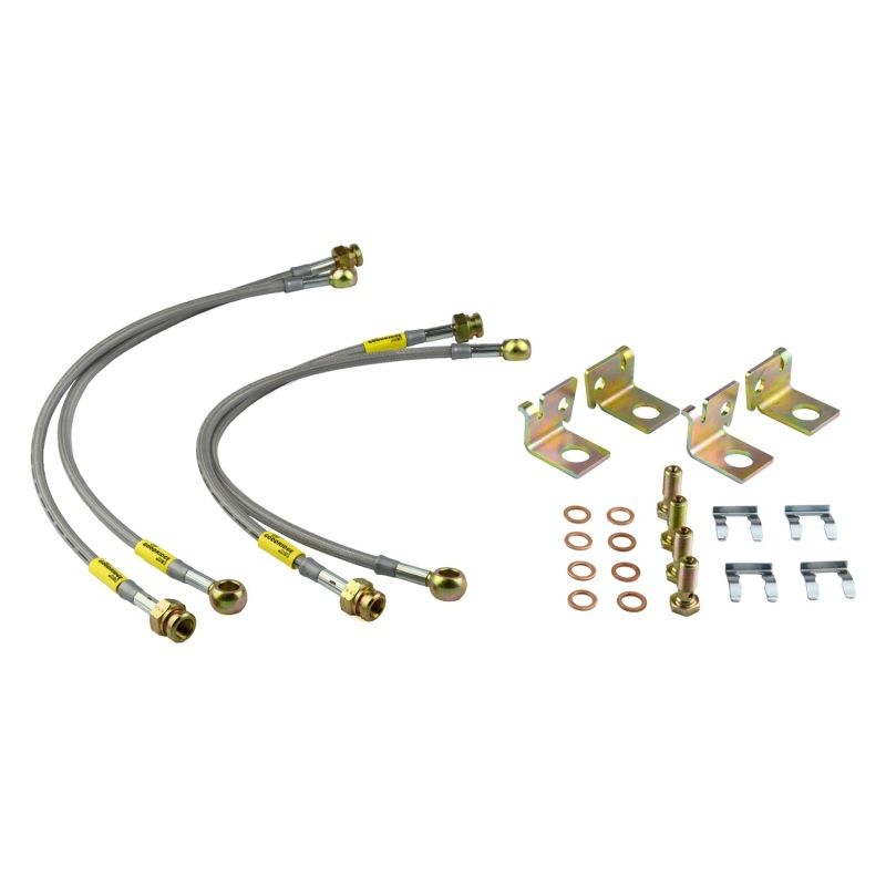 Goodridge 12291 06-13 Chevrolet Corvette Z06/ZR1/Grand Sport Stainless Steel Brake Line Kit