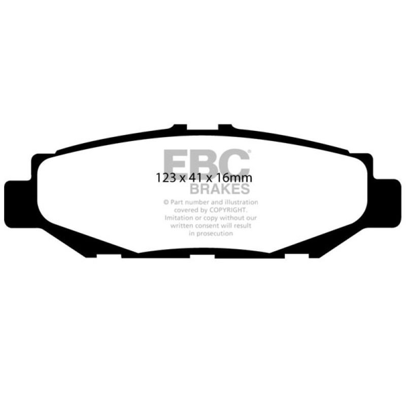 EBC DP2848 93-97 Lexus GS300 3.0 Greenstuff Rear Brake Pads