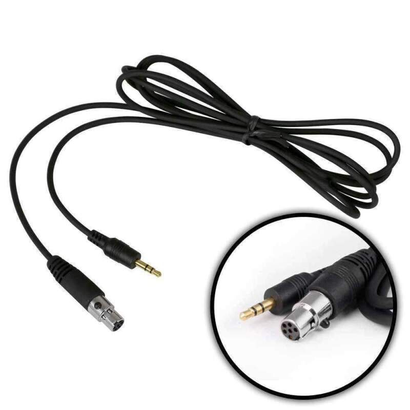 Rugged Radios CS-REC-6P-XL GoPro Connect Cable to Intercom AUX port