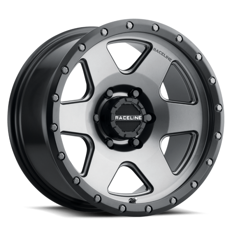 Raceline 946G-88050+35 946G Boost 18x8in / 5x127 BP / 35mm Offset / 71.5mm Bore - Gunmetal Wheel
