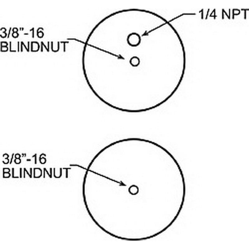 Firestone 6784 Ride-Rite Replacement Air Helper Spring Rear 267C 1.5 (W217606784)