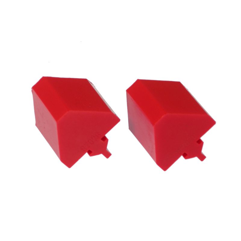 Prothane 19-1326 Universal Bump Stop Pull Through Style - Red