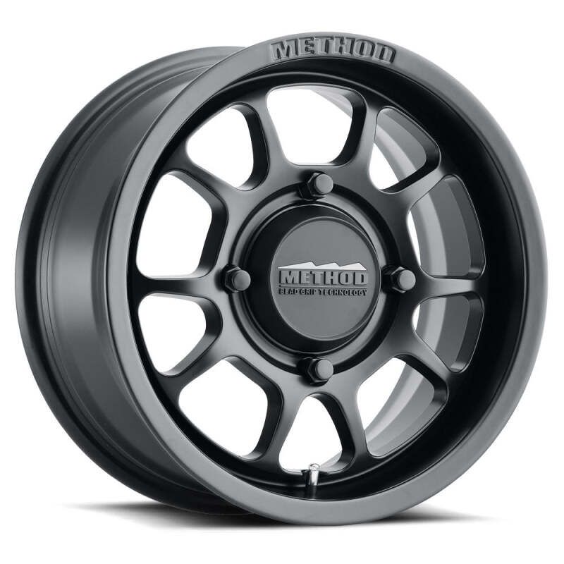 Method Wheels MR40957060552 Method MR409 Bead Grip 15x7.0 +38mm Offset 6x139.7 BP 78.30mm CB Matte Black Wheel