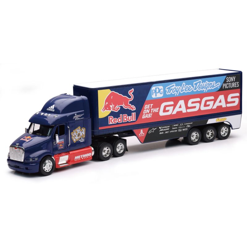 New Ray Toys 11053 Redbull TLD GASGAS Race Team Truck/ Scale - 1:32