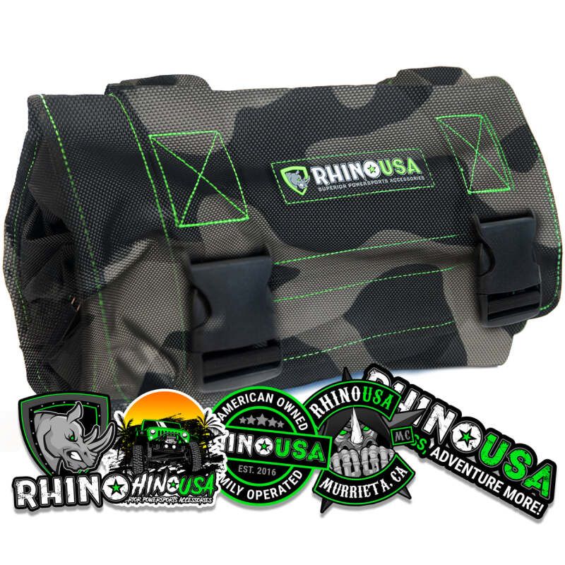 Rhino USA RNO-TOOLROLL-CAMO Heavy Duty Off-Road Tool Bag/Roll Camo