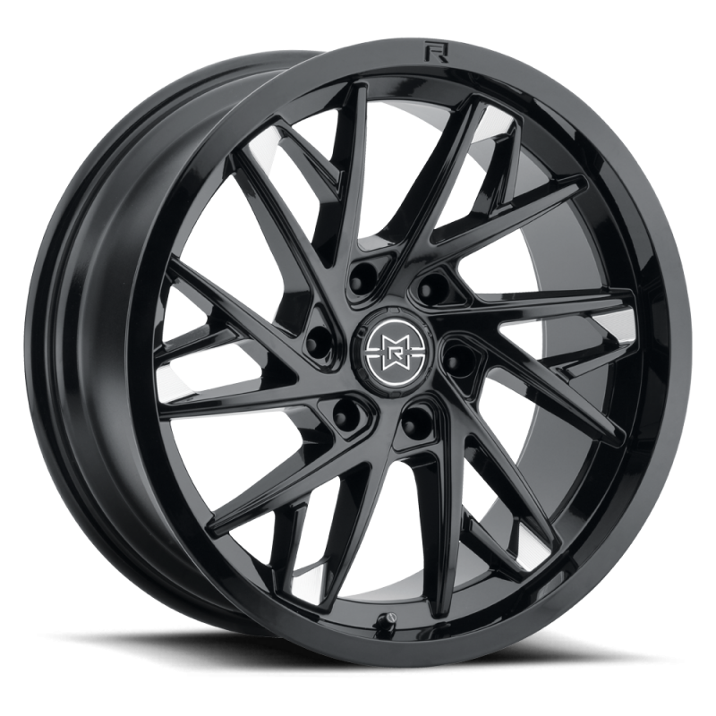 Method Wheels MR80129060500 Method Raised MR801 20x9 / 6x5.5 BP / 0mm Offset / 106.25mm Bore - Gloss Black Milled Wheel