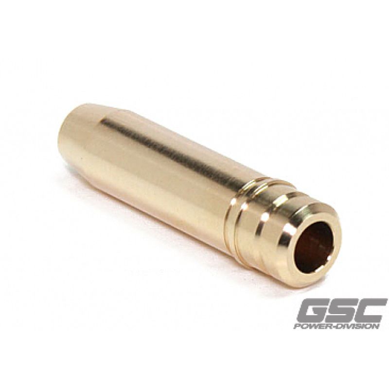 GSC Power Division 3143-12 GSC P-D Nissan VR38DETT 6.6mm Stem Manganese Bronze Exhaust Valve Guide Stopper Style - Set of 12