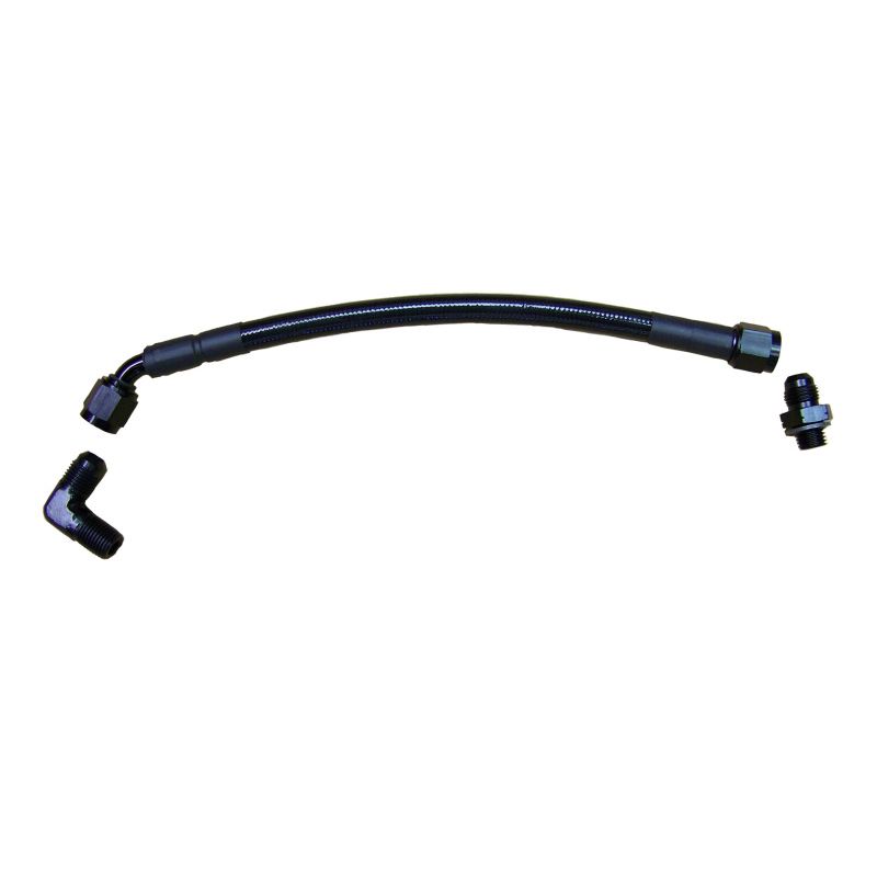 Fleece Performance 03-15 Cummins Turbo Oil Feed Line Kit for S300/S400 Turbos in 2nd Gen Location