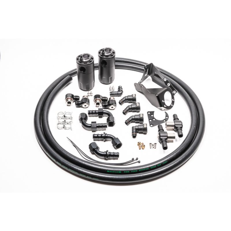 Radium Engineering Dual Catch Can Kit Nissan R32 Skyline GT-R Fluid Lock