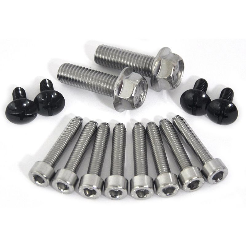 Cycra 1CYC-1006-02 Replacement Hardware Series 1 - Black/Silver