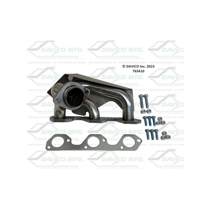 Davico Mfg 763410 Stand alone Exact-Fit Exhaust Header