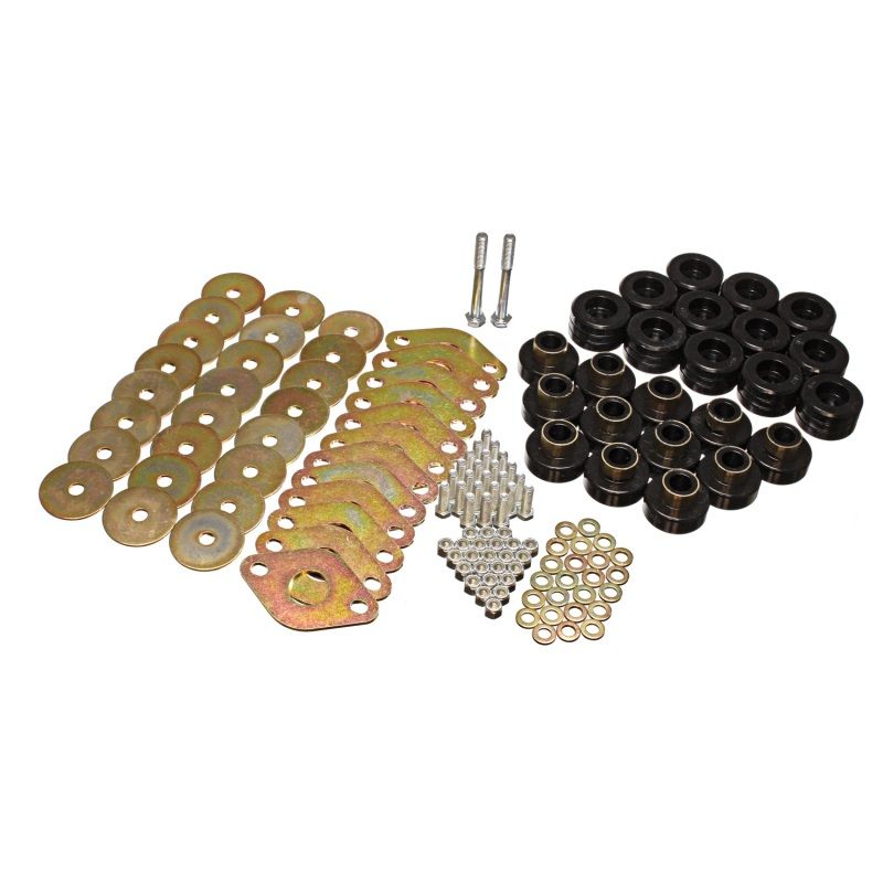 Energy Suspension 2.4109G Body Mount Set W/Hardware - Black