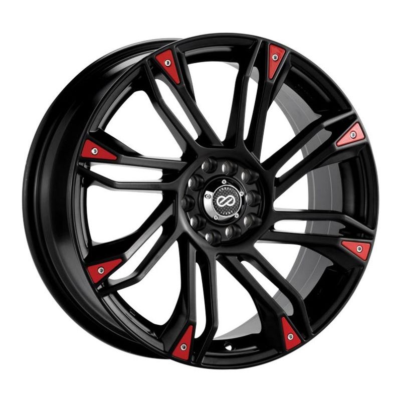 Enkei 448-875-0242BK GW8 18x7.5 5x100/114.3 42mm Offset 72.6 Bore Matte Black Wheel
