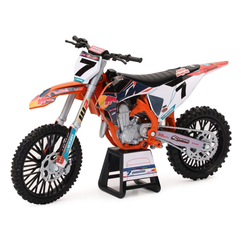New Ray Toys 58363 KTM Red Bull 450SX-F (Aaron Plessinger #7)/ Scale - 1:12