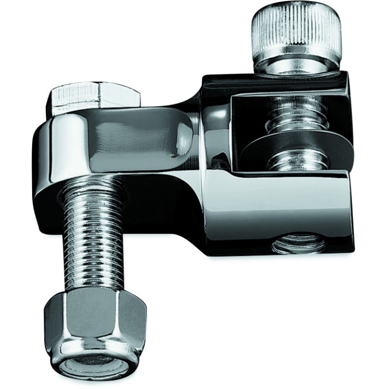 Kuryakyn 8043 1-1/4in Stirrup Heel Rest Extenders Chrome