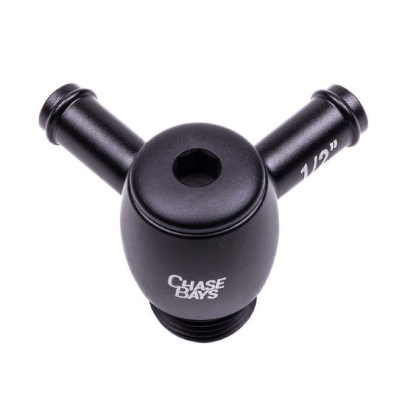 Chase Bays CB-12L-10BJ/A 1/2 Barb 90 Degree L to 10AN ORB Adapters