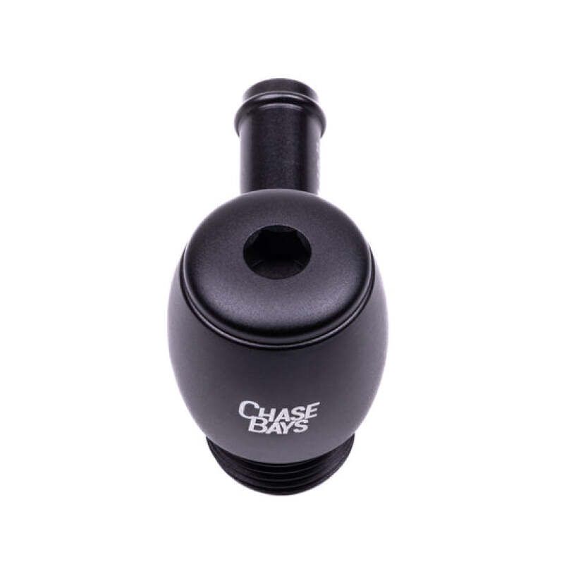 Chase Bays CB-12-10BJ/A 1/2 Barb 90 Degree to 10AN ORB Adapters