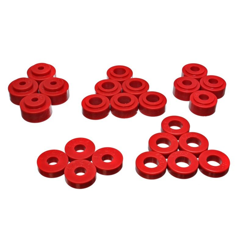 Energy Suspension 3.4113R Gm Body Mount Set - Red