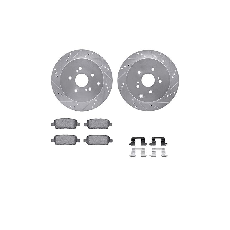 Dynamic Friction 7612-75002 Rotor Kit
