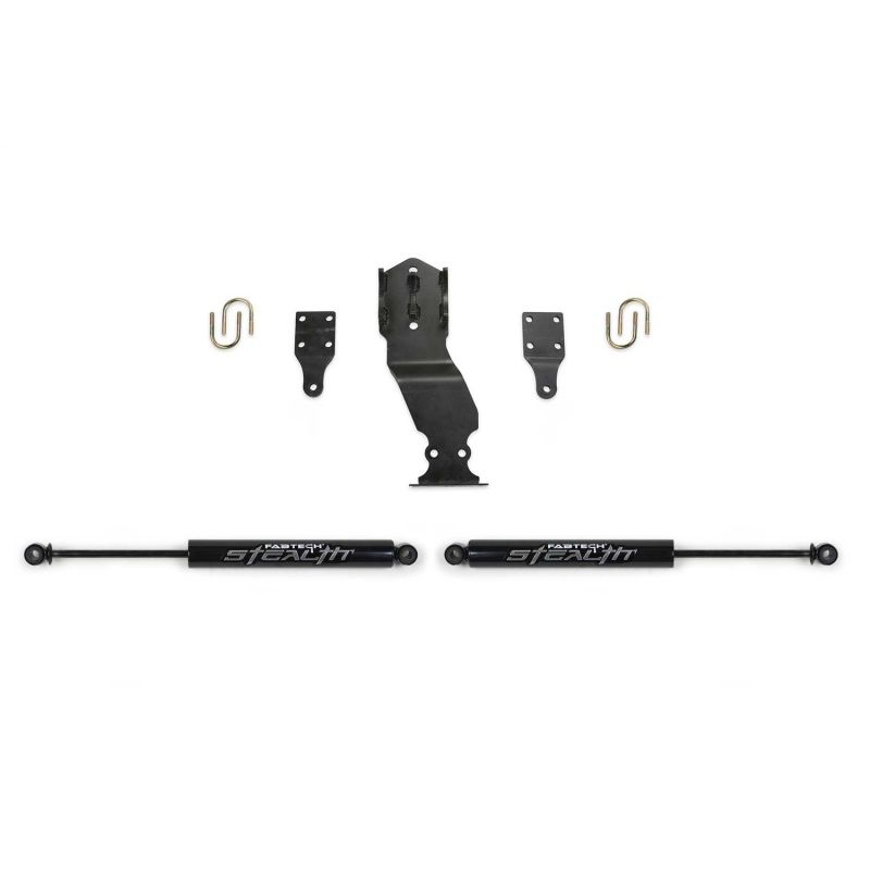 Fabtech FTS22302 17-20 Ford Superduty 4WD Stealth Dual Steering Stabilizer Kit