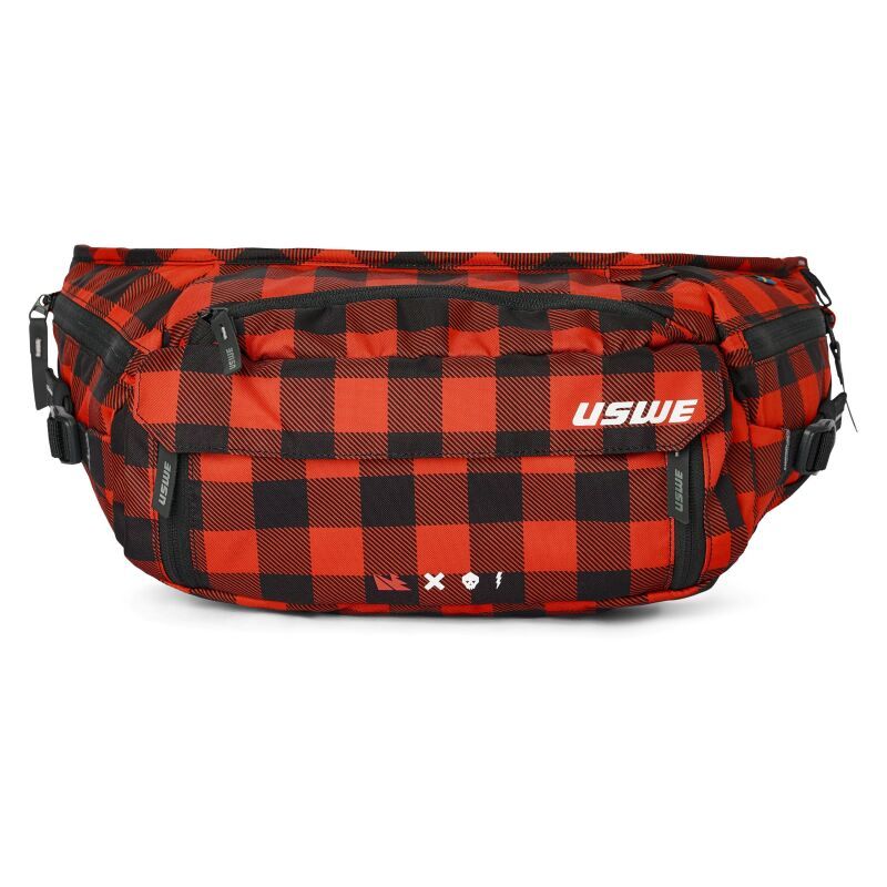 USWE 206083048 Waist Hip Pack 6L - Flannel Red