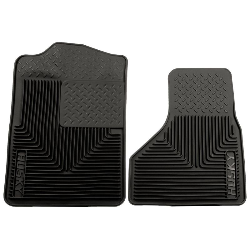 HUSKY LINERS HSK51201 Heavy Duty Floor Mats- Black