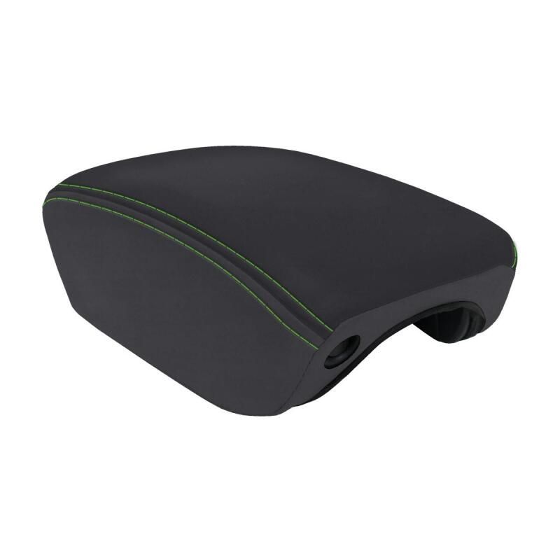 PRP Seats B103-06 PRP 2018+ Jeep Wrangler JL Center Console Cover - Black/Green